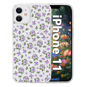 for iPhone 18 Pro Floral Case, Clear Magnetic Design, Sunset Beachy