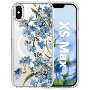 for iPhone 18 Pro Floral Case, Clear Magnetic Design, Sunset Beachy