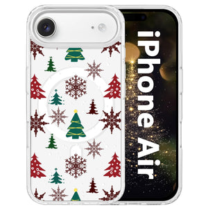 for iPhone 18 Pro Floral Case, Clear Magnetic Design, Sunset Beachy