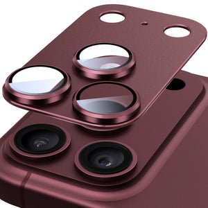 Suoman for iPhone 18 Pro Camera Lens Protector, Burgundy, 1-Pack