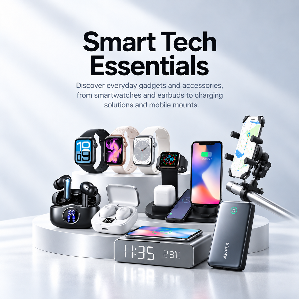 Electronics collection banner