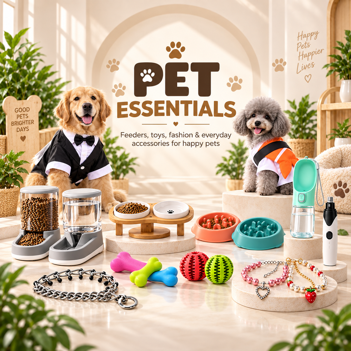 Pets collection banner