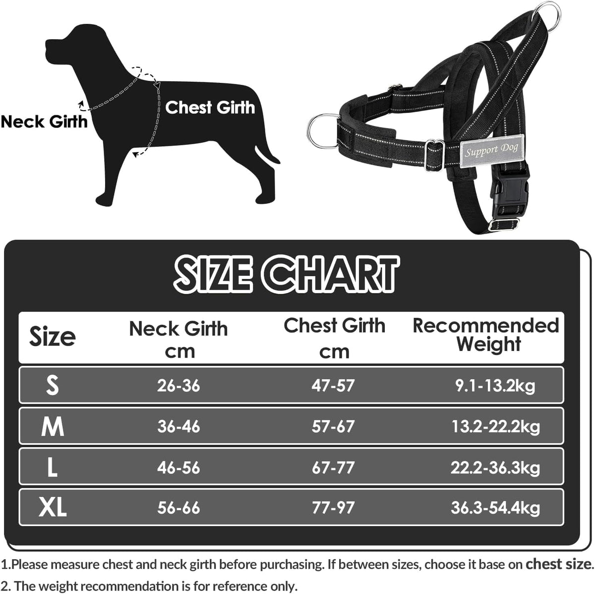 SlowTon No Pull Large Medium Dog Harness and Leash Set,No Choke Escapeproof Neck & Chest Adjustable, 5.9 Ft Dog Leash Anti-Twist Pet Lead, Soft Padded Reflective Tactical Military Dog Harness