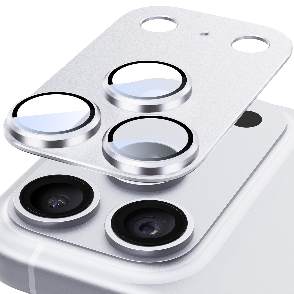 Suoman for iPhone 18 Pro Camera Lens Protector, Burgundy, 1-Pack
