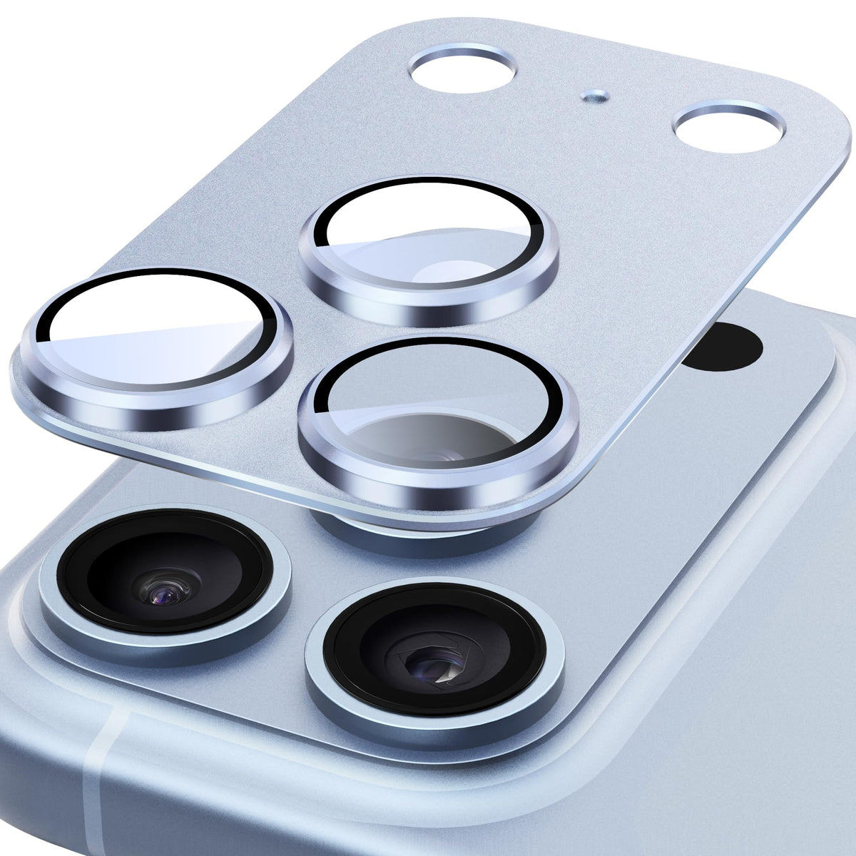Suoman for iPhone 18 Pro Camera Lens Protector, Burgundy, 1-Pack