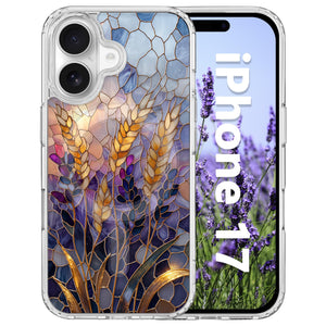 for iPhone 18 Pro Floral Case, Clear Magnetic Design, Sunset Beachy