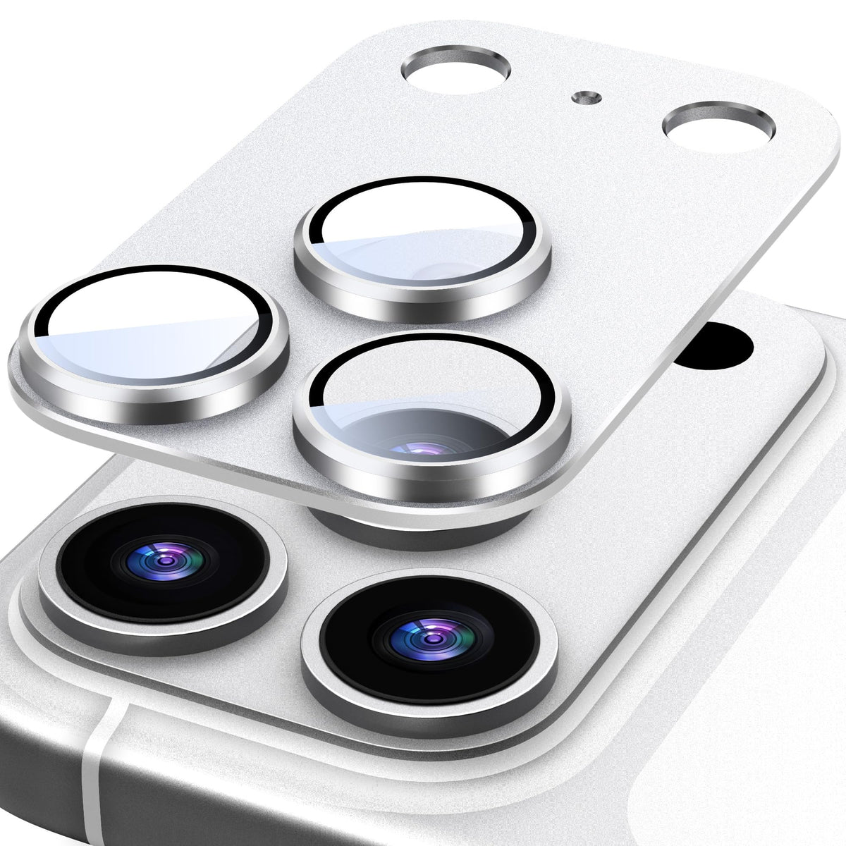 Suoman for iPhone 18 Pro Camera Lens Protector, Burgundy, 1-Pack