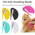 Pet Hair Removal Knot Dog 2024 Unknot Knife Shedding Grooming Shedding Trim Stainless Effectively Safe Cat Accessories Scissors
