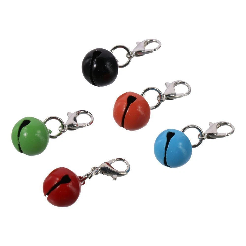 10 Pcs Pet Accessories Cat Dog Bells Colorful Strong Loud Bell Festival
