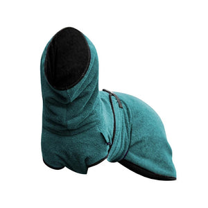 Dog Puppy Hoodies Hooded Jacket Solid Coat Pet Winter Soft Warm Clothes S-5XL AU